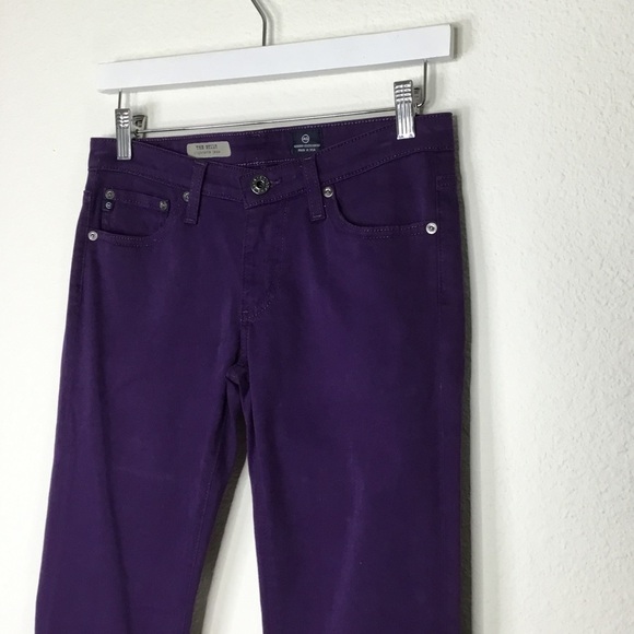 AG Adriano Goldschmied Purple Cigarette Jean - Picture 2 of 5